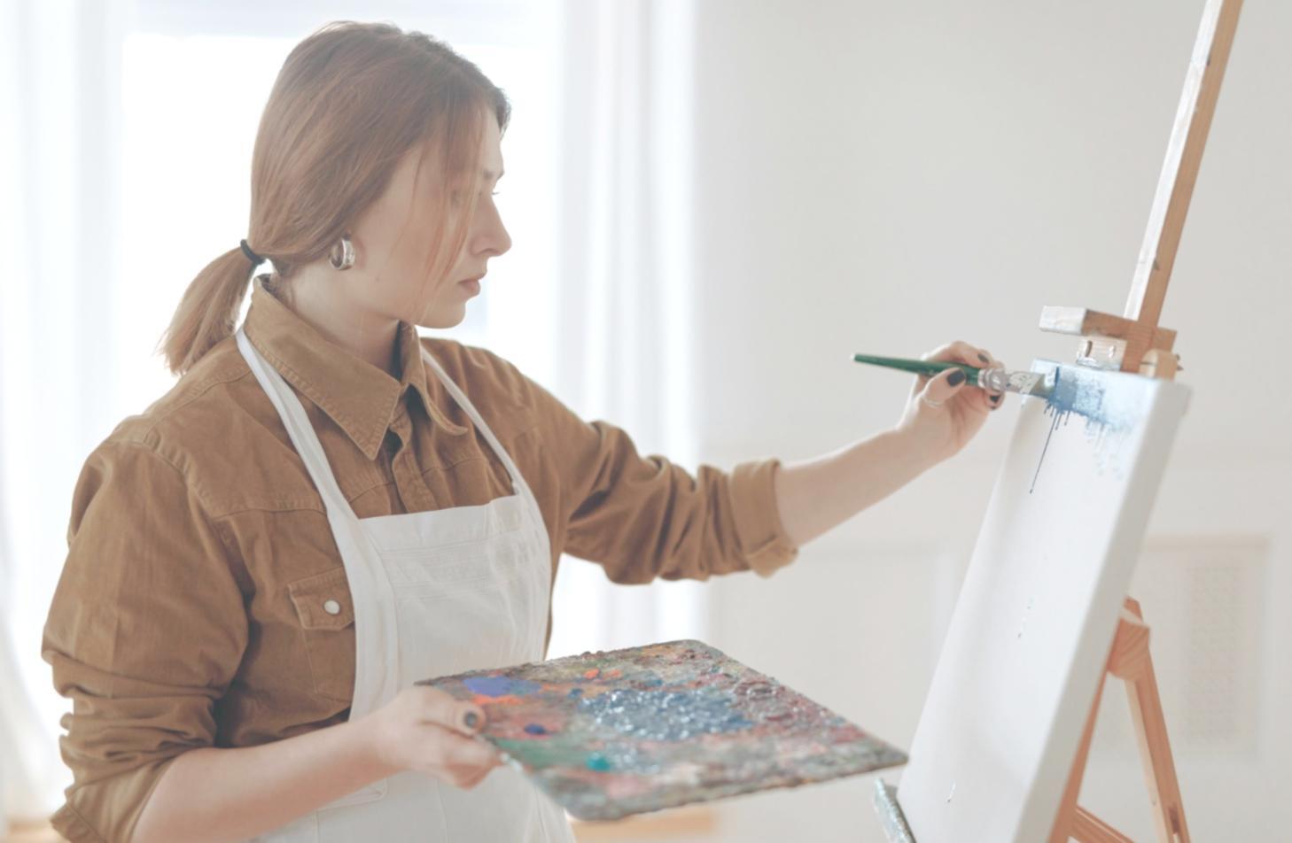 Live-Zeichnung auf Firmenveranstaltung