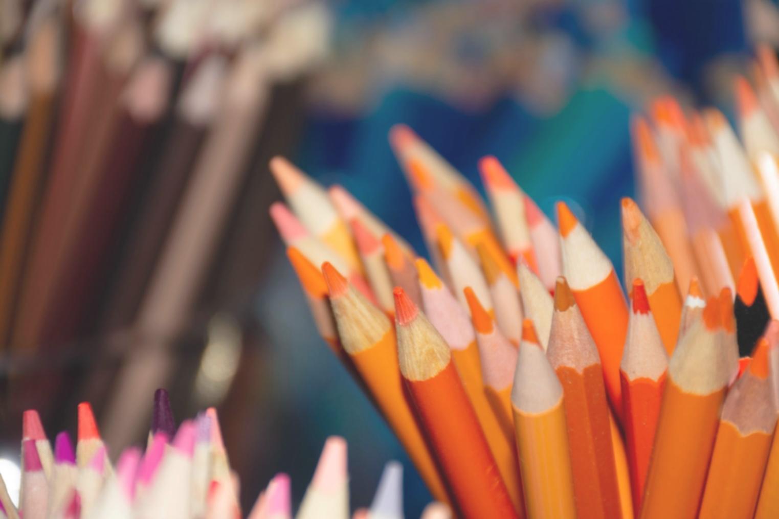 Live-Zeichnung während einer Firmenfeier